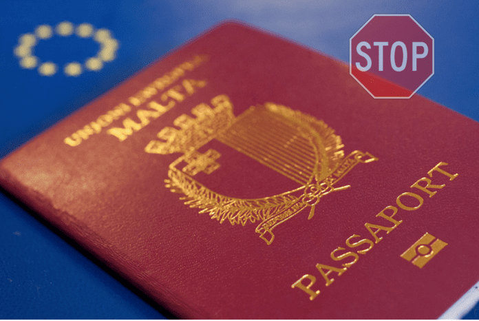 EU has to stop Golden Passport schemes