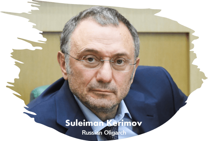 Russian oligarch Suleiman Kerimov